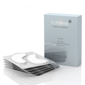 Etre belle - Hyaluronic - X press eye pads - Očné vankúšiky, obklady s hyalurónom a kolagénom pre unavené oči
