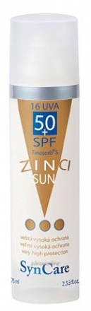 SynCare - Zinci Sun SPF 50 - krém s veľmi vysokou UV ochranou