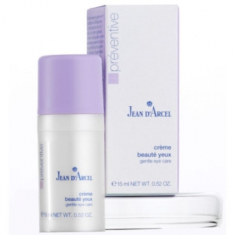 Jean D'Arcel - Préventive - Créme beauté yeux - ľahký  očný krém s aloe vera