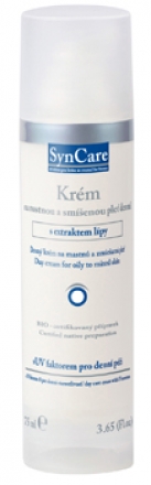 SynCare - Denný krém na mastnú a zmiešanú pleť s SPF 8 CPK